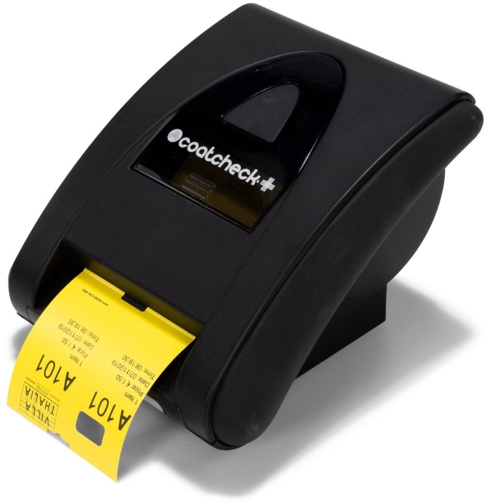Pre-printed cloakroom solutions for seamless event management