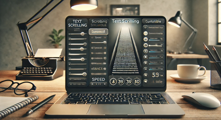 Text Altering Program The Ultimate Guide to Text Scrolling Software - Novelists Music